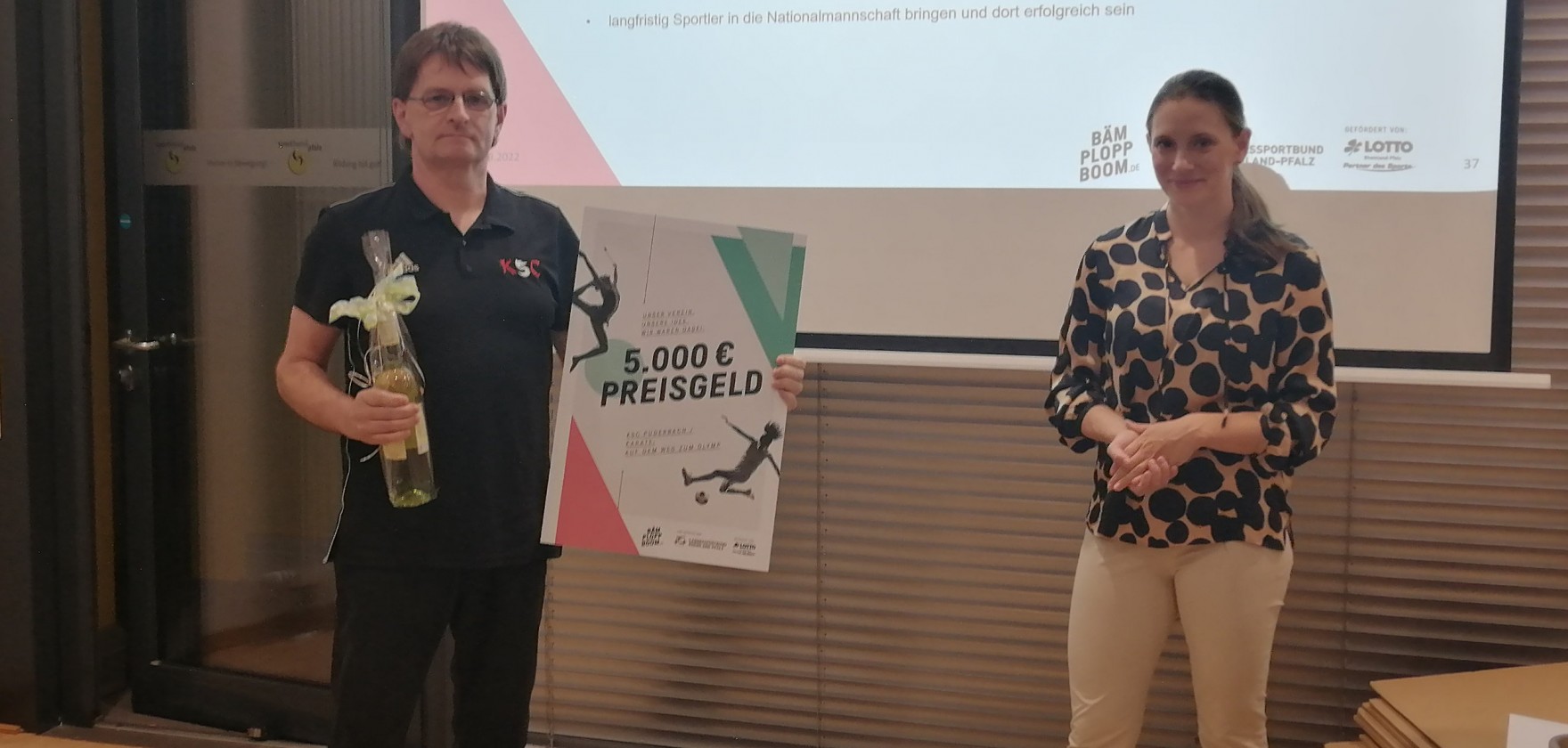 Bäm Plopp Boom - Förderpreis geht an das KSC Puderbach