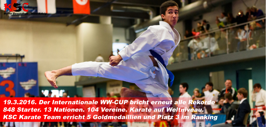 Der Internationale Karate WW-CUP in Puderbach bricht erneut alle Rekorde