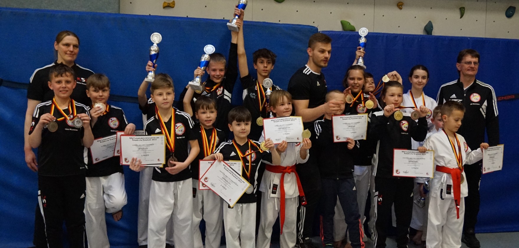Karate Team ist die Nummer Eins in Rheinland-Pfalz