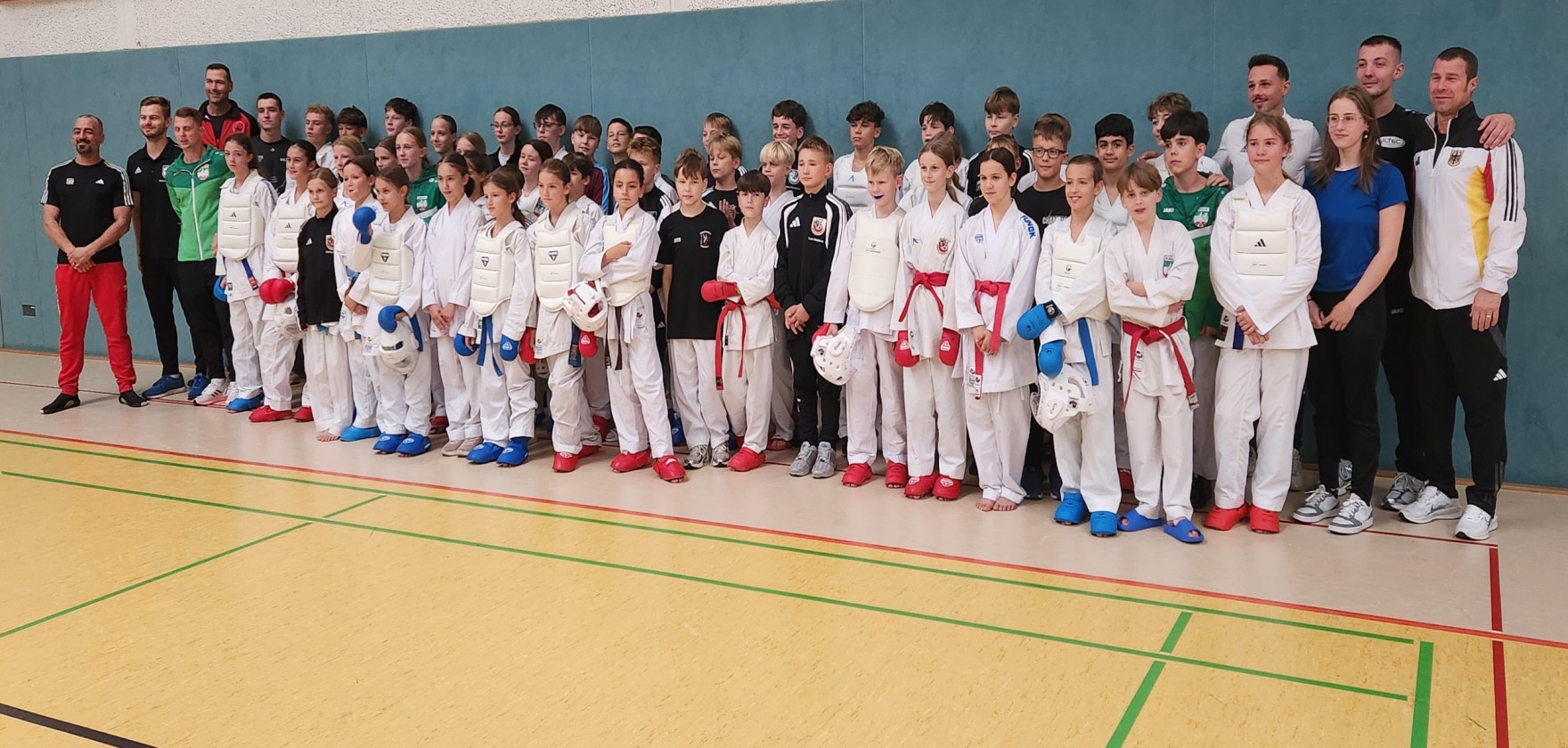 Karate L&auml;ndervergleichskampf in Puderbach